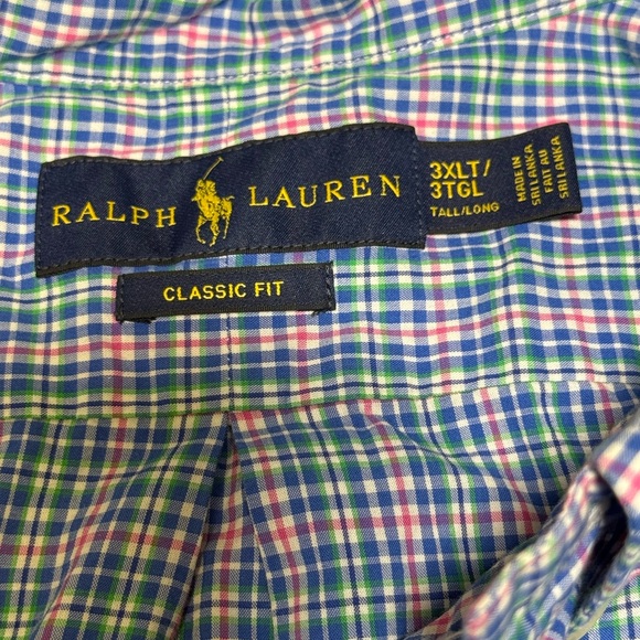 Ralph Lauren Multicolor Plaid Button Down Shirt - Picture 2 of 6